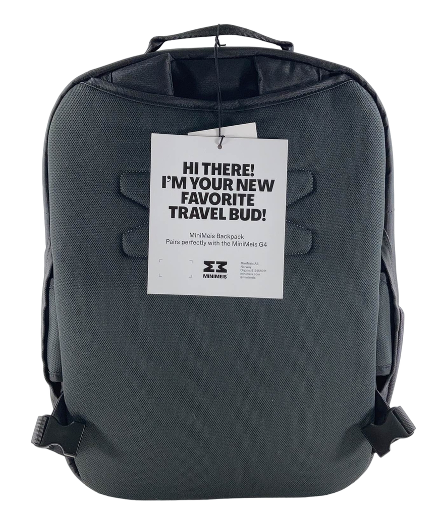 MiniMeis Backpack Baby Carrier, Dark Gray