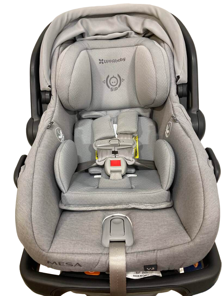 UPPAbaby MESA V2 Infant Car Seat, 2022, Stella (Grey Melange)