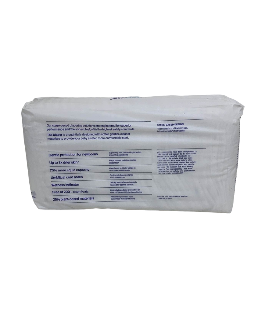 Coterie Newborn Diapers, 31 Count