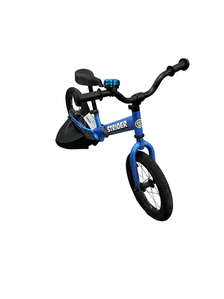 Strider Balance Bike 14x with bike stand, Awesome Blue