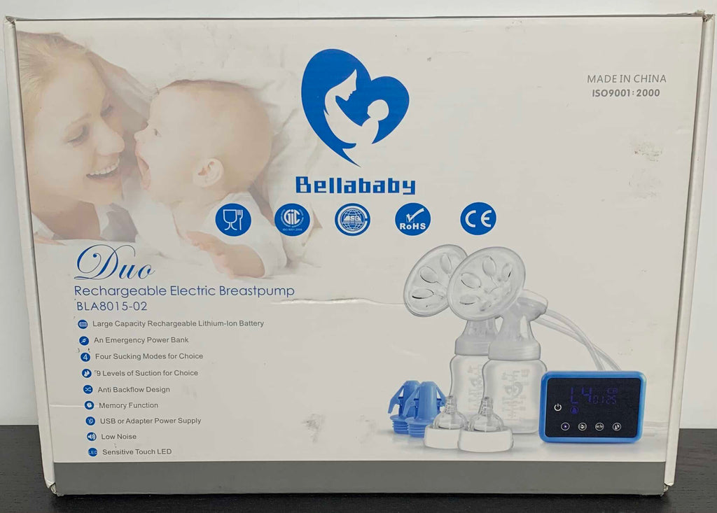 Bellababy Duo Rechargeable Electric Breast Pump Open Box