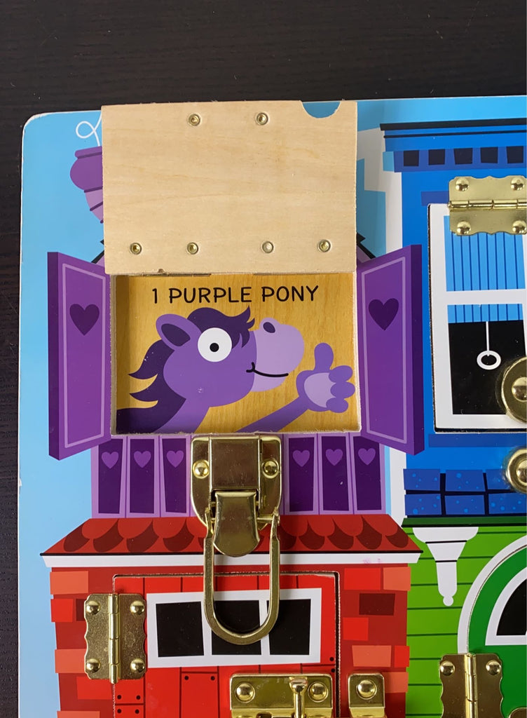 Melissa & Doug Latches Board