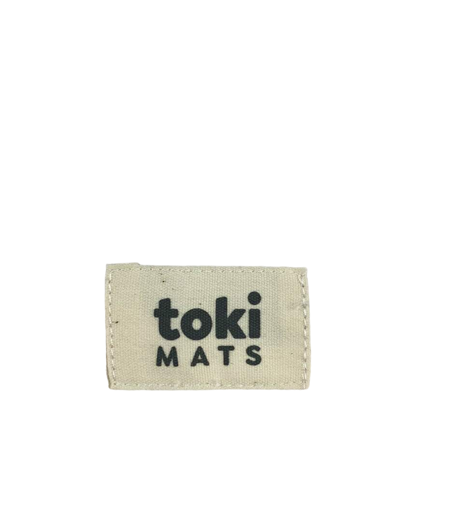 Toki Mats Standard Padded Play Mat 40" x 40", Peace Sign