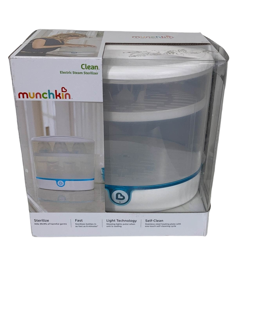 How to use munchkin clean store electric sterilizer