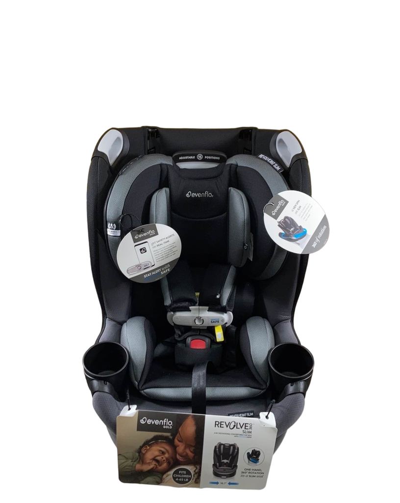 Evenflo Gold Revolve 360 Slim 2in1 Rotational Car Seat With SensorSa