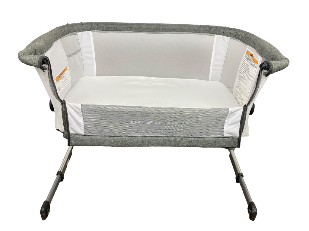 Baby Delight Beside Me Dreamer & Bedside Sleeper, Charcoal Tw