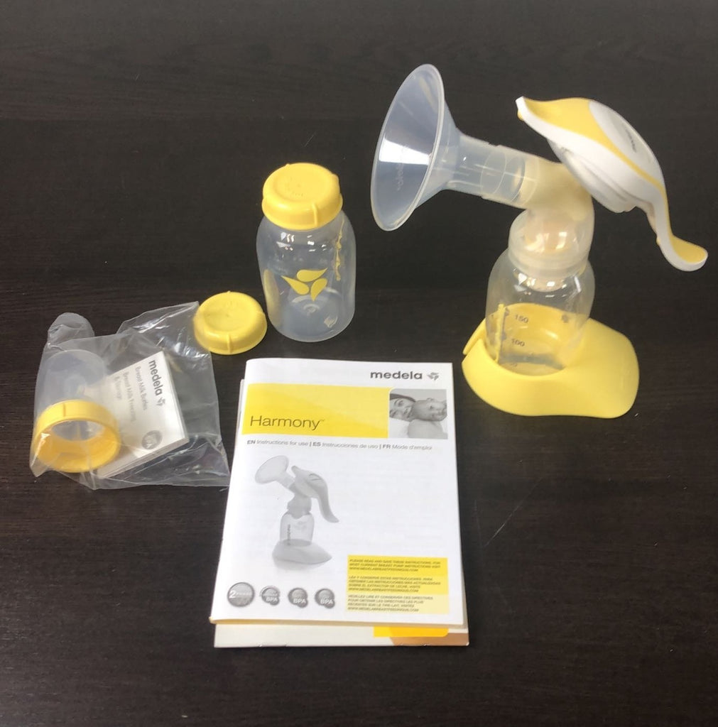 Medela, Harmony Breast Pump, Manual Breast Pump, Portable Pump, 2-Phase  Expression Technology, Ergonomic Swivel Handle, Easy to Control Vaccuum