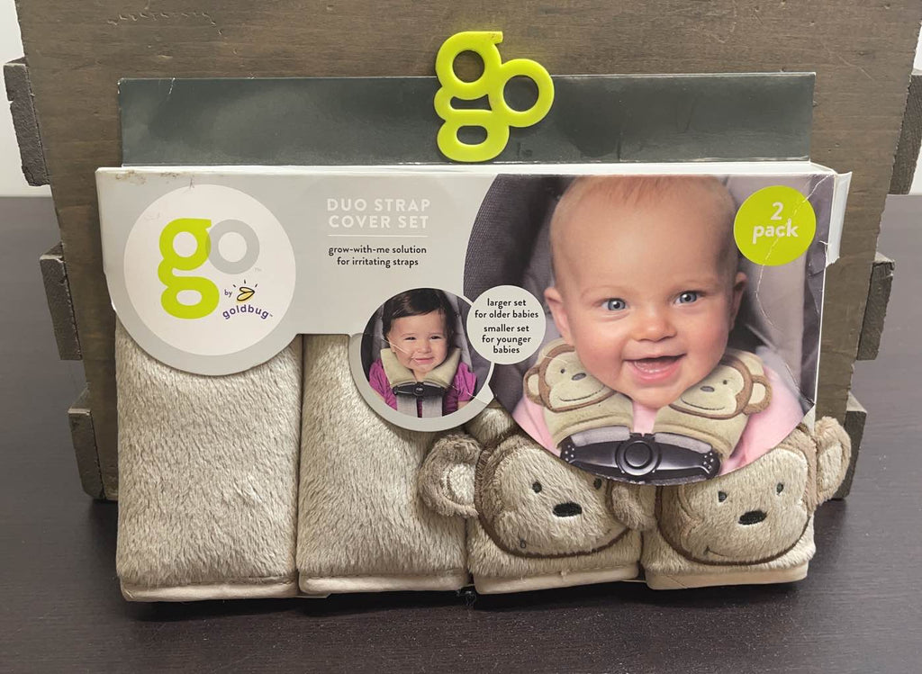 Goldbug Duo Strap Cover Set, Monkey