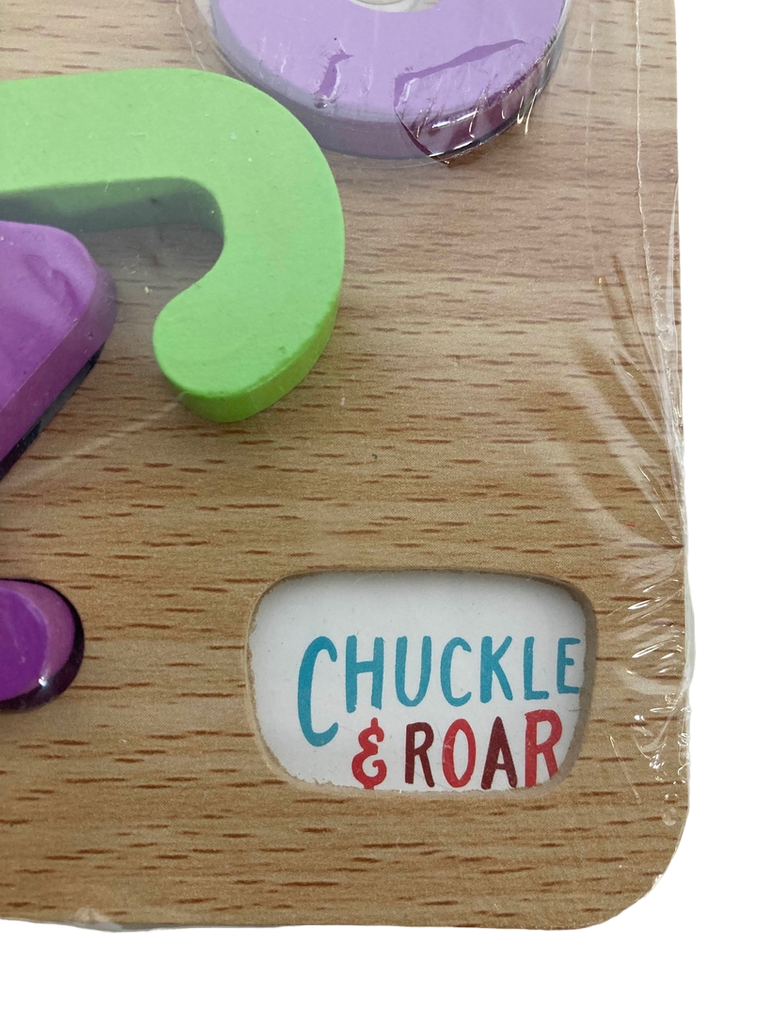 Chuckle And Roar ABC's Wood Puzzle Set