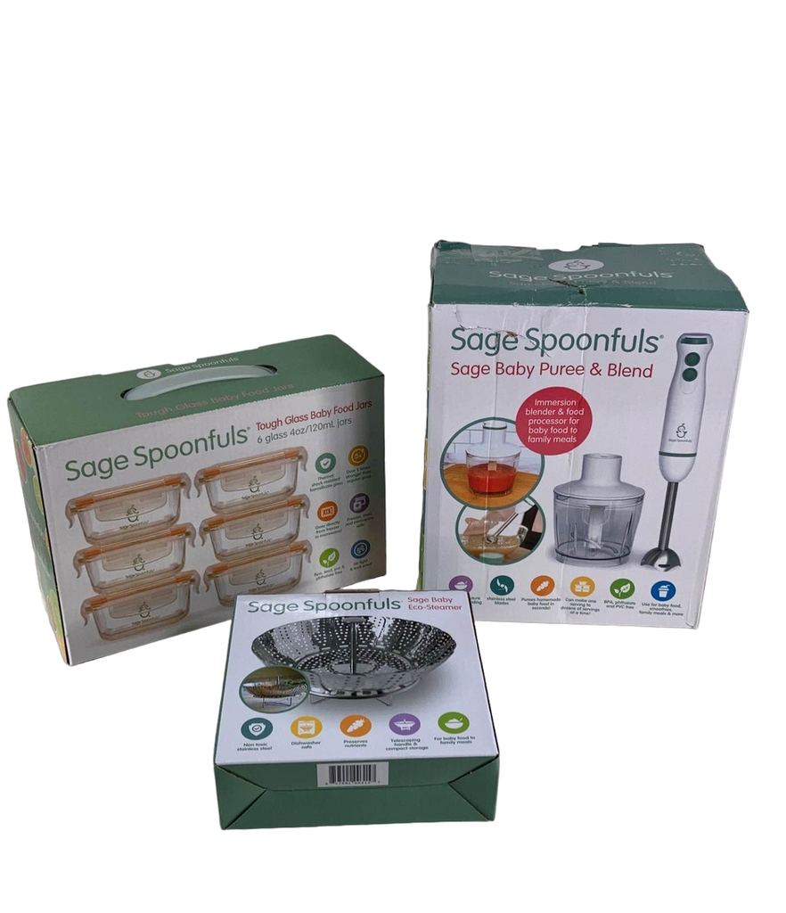 Sage spoonfuls sage clearance baby puree & blend