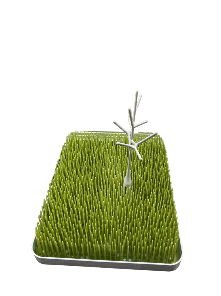 Boon Lawn Countertop Drying Rack with Accessory, Green,