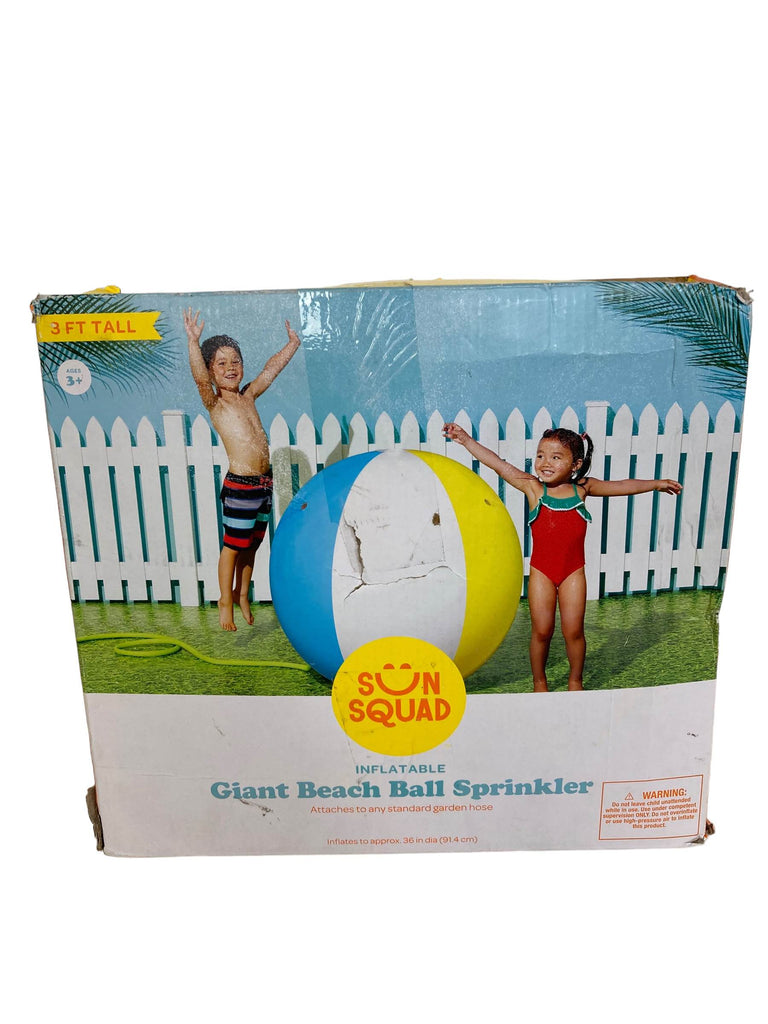 Sun Squad Jumbo Beach Ball Sprinkler