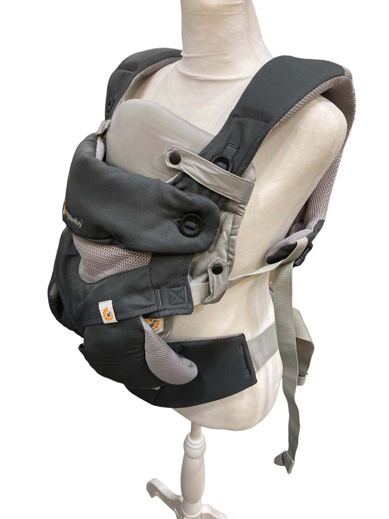 Ergobaby 360 All Positions Cool Air Mesh Baby Carrier, Carbon Grey