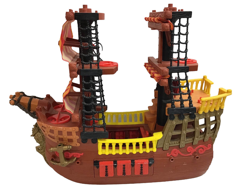 Fisher price sale imaginext pirate ship