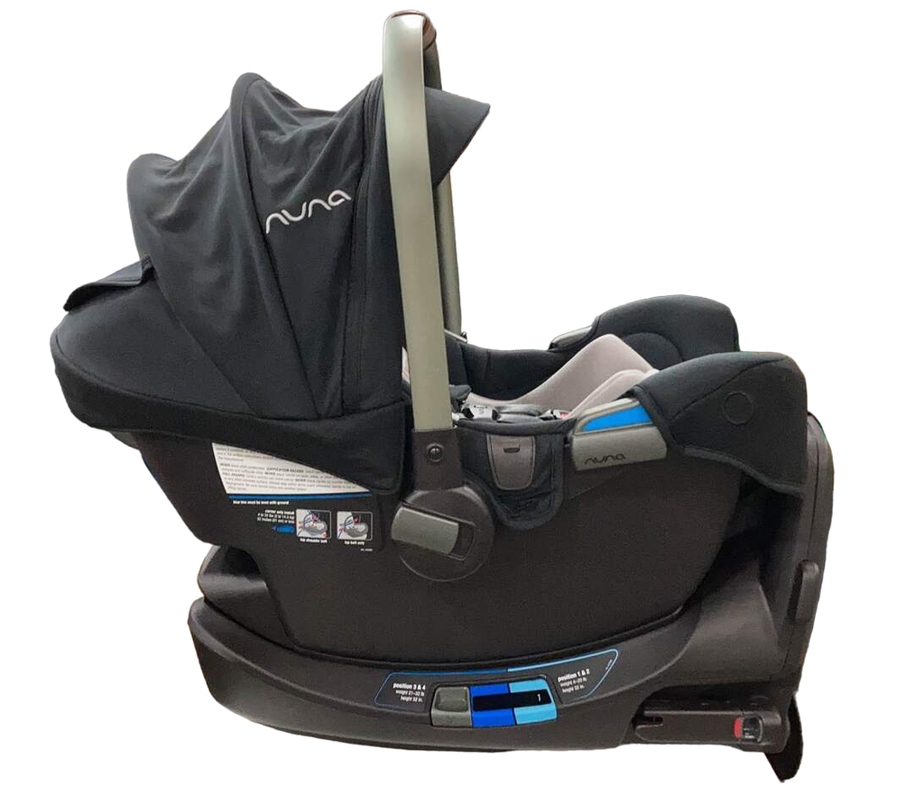 Nuna PIPA rx Infant Car Seat, 2022, Granite