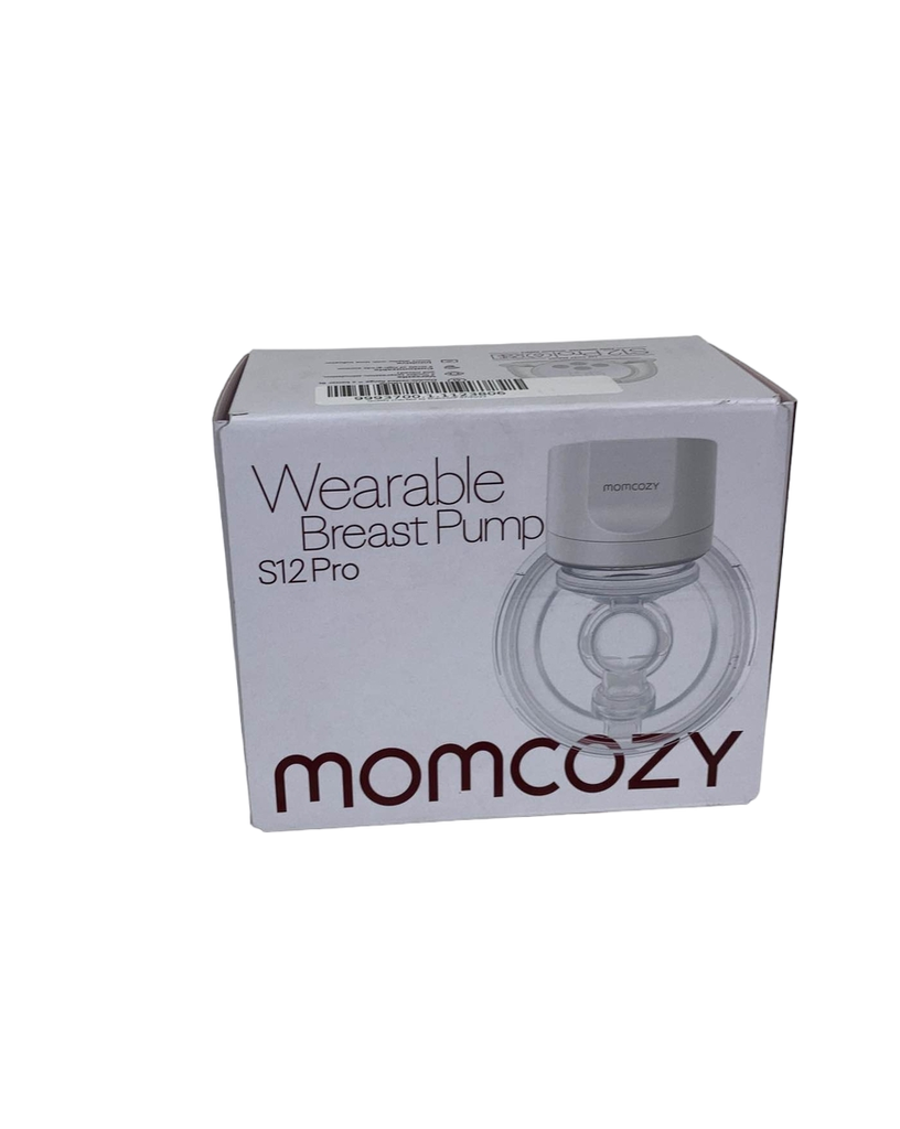 Momcozy Wearable Breast Pump, S12 Double Hands Free Breast Pump, NEW- OPEN  BOX