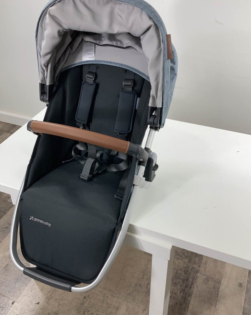 UPPAbaby VISTA RumbleSeat V2, 2015+, 2021, Greyson (Charcoal Melange)