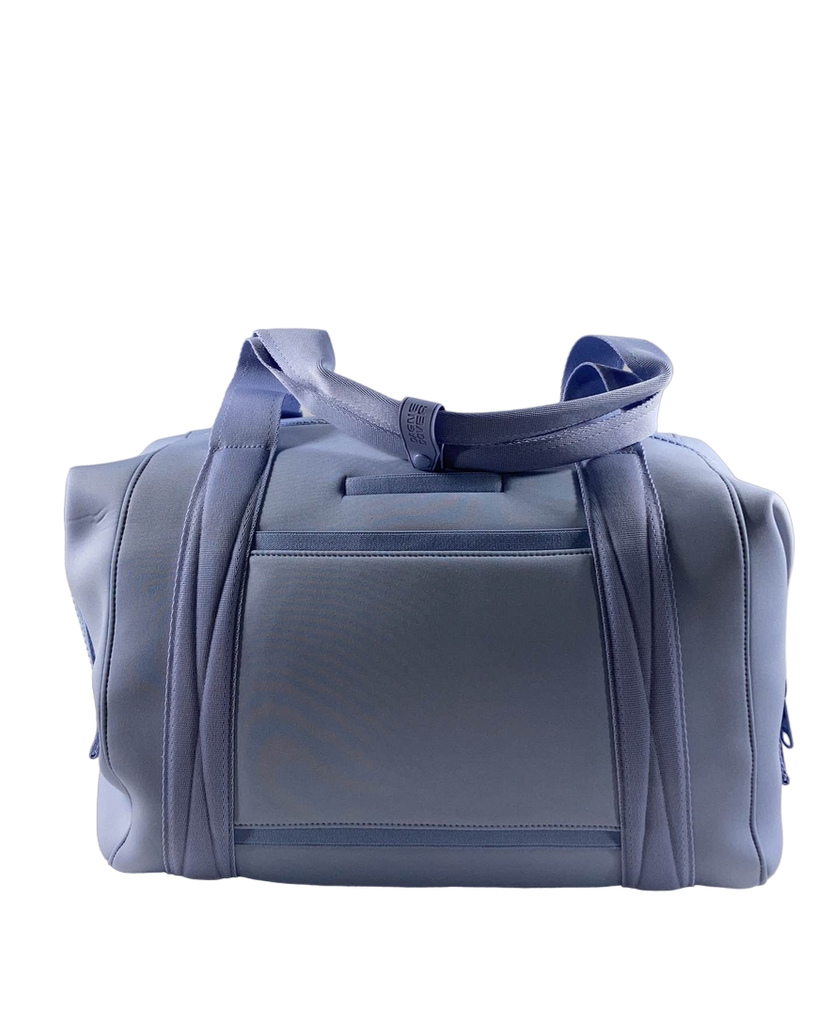 Dagne Dover Medium Landon Neoprene Carryall Duffle Bag in Heron