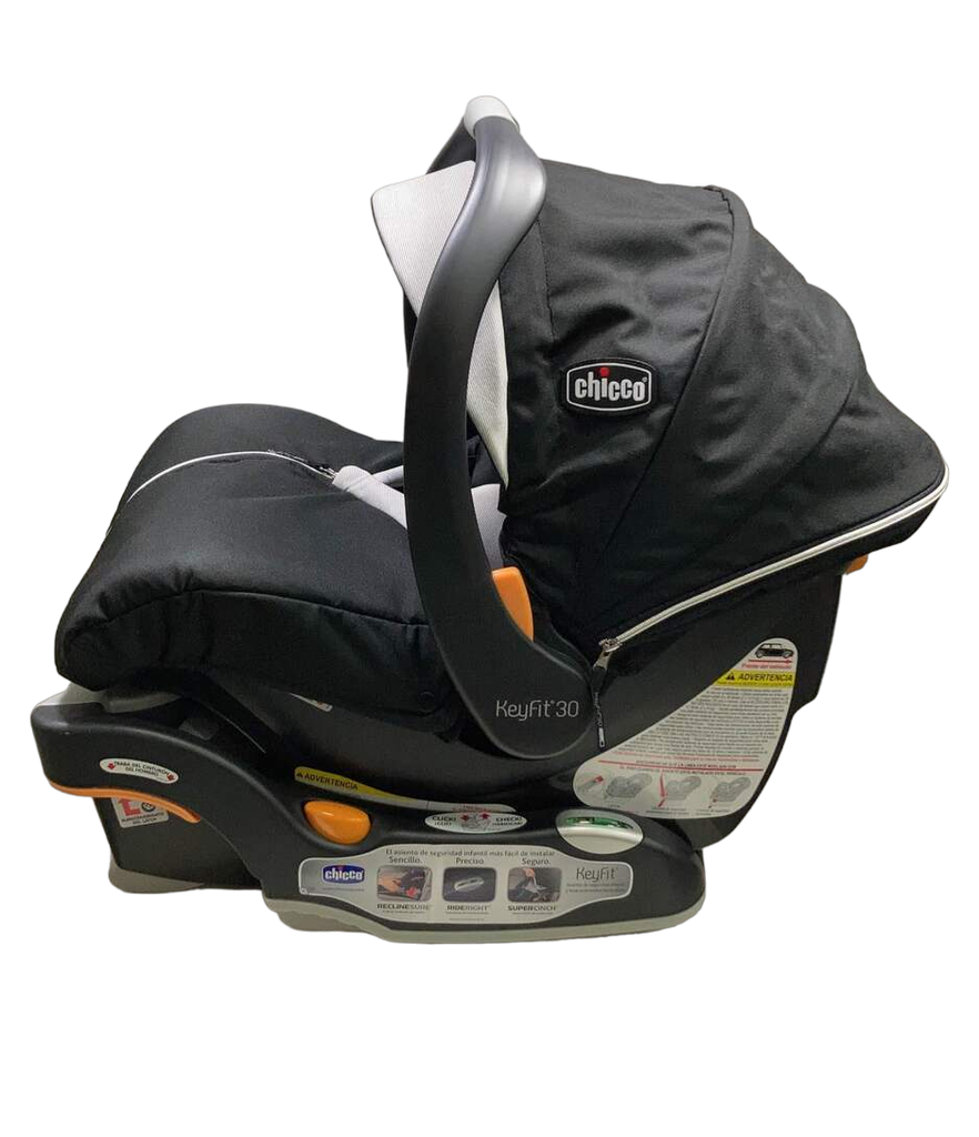 Chicco Keyfit 30 Zip Infant Car Seat, Black, 2022