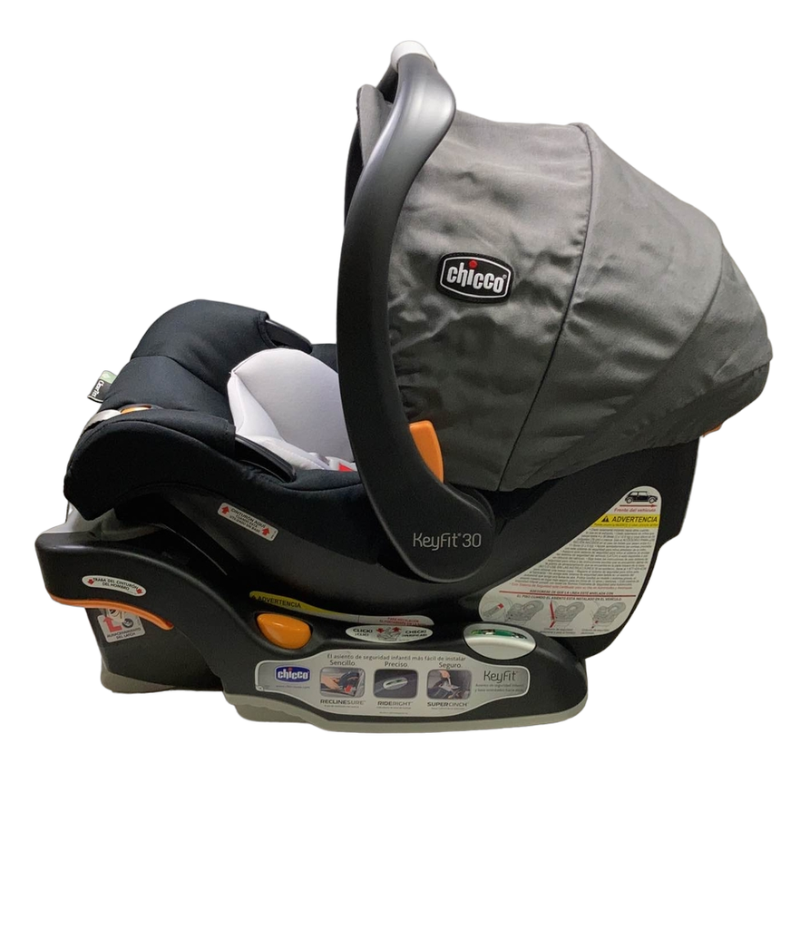 Chicco KeyFit 30 ClearTex Infant Car Seat, 2022, Pewter