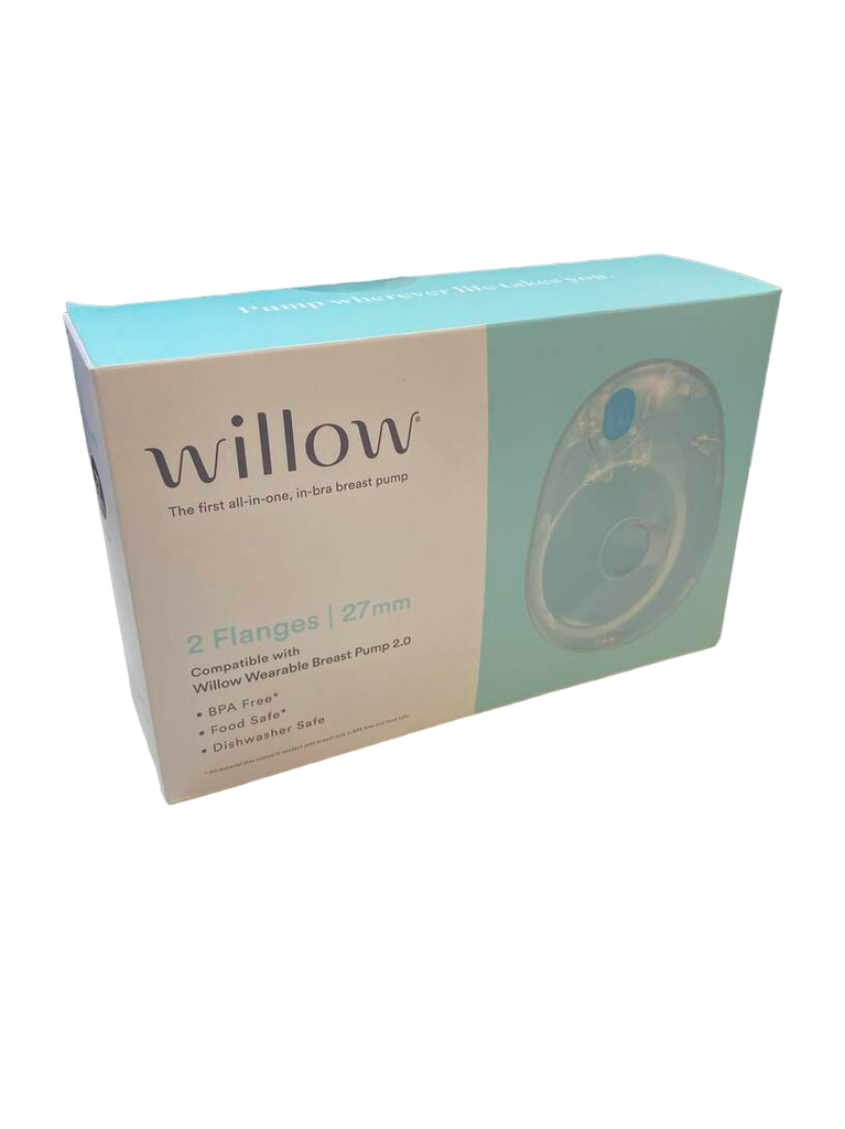 Willow 3.0 Pump Breast Pump Flanges, 2-Pack