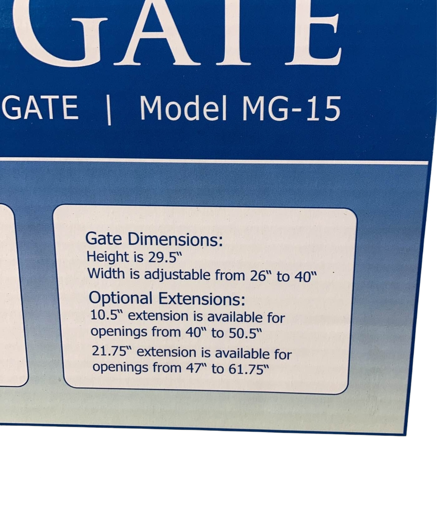 Cardinal Gates AutoLock Safety Gate, Black