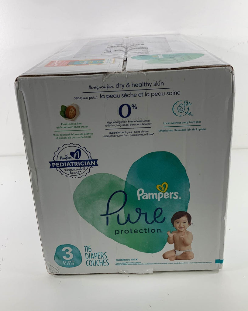 Save on Pampers Pure Protection Size 3 Diapers 16-28 lbs Order