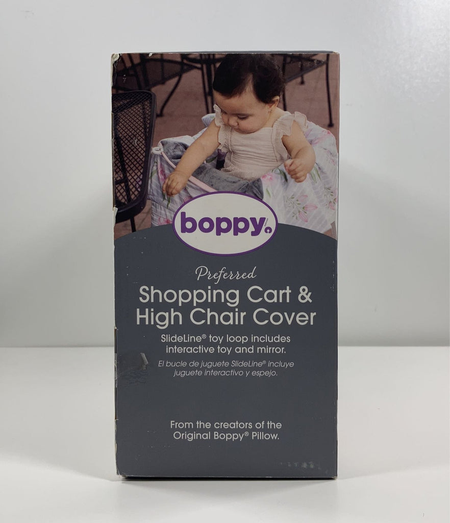 Boppy Preferred Shopping Cart And High Chair Cover, Pink Unicorn