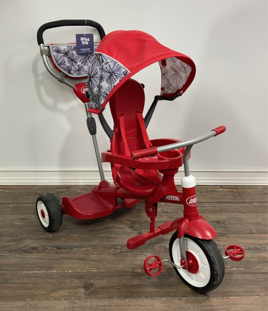 Ride and on sale stand trike