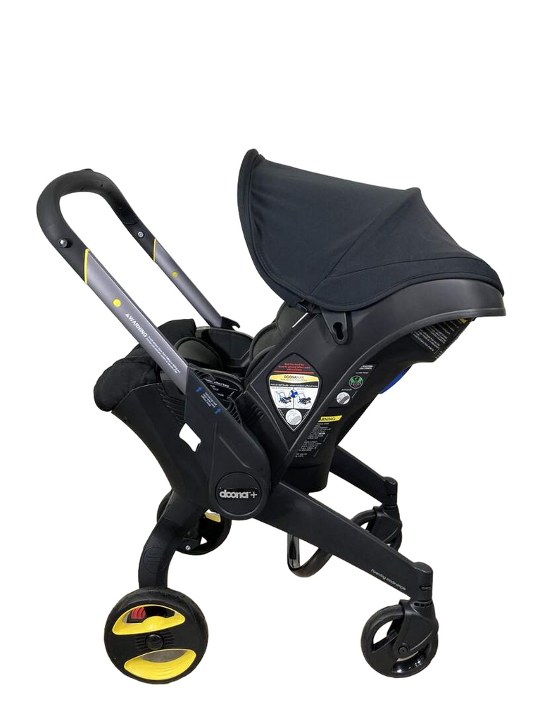 Doona Infant Car Seat & Stroller Combo, 2022, Nitro Black