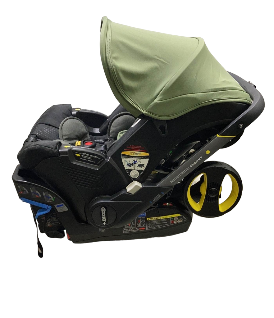 Doona Infant Car Seat & Stroller Combo, 2022, Desert Green