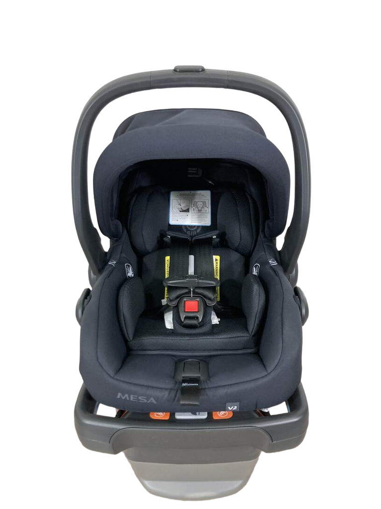 UPPAbaby MESA V2 Infant Car Seat, 2022, Jake (Black)