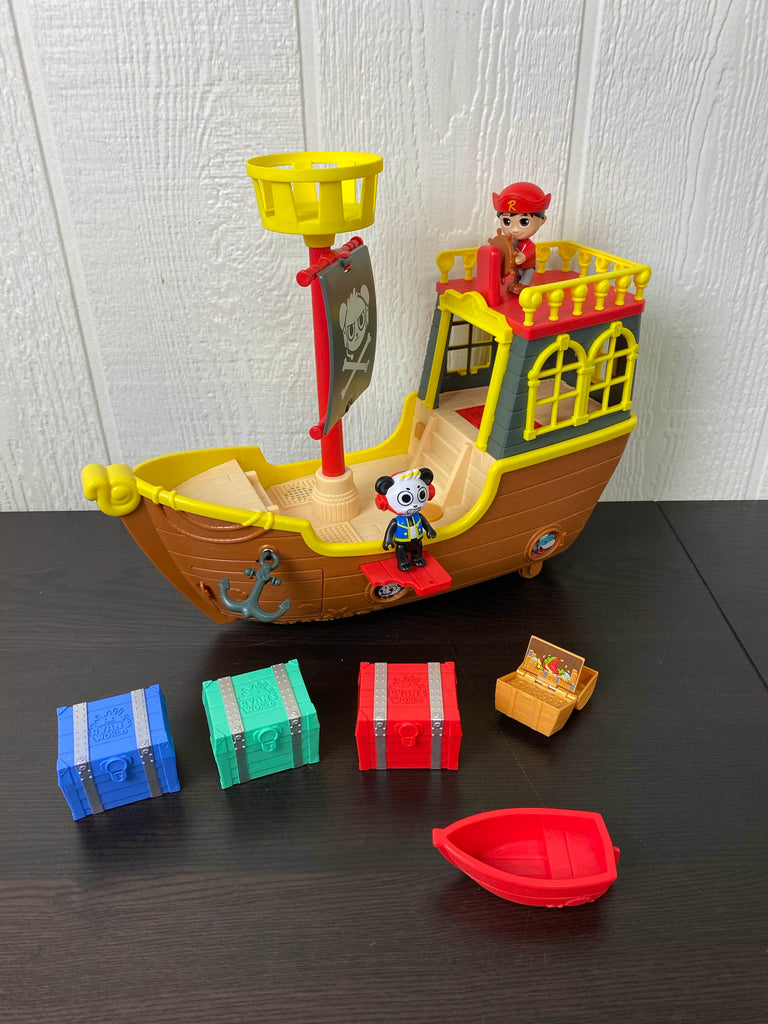 Buy Ryan's World Musical Pirate Treasure Ship (12 Pieces) Online