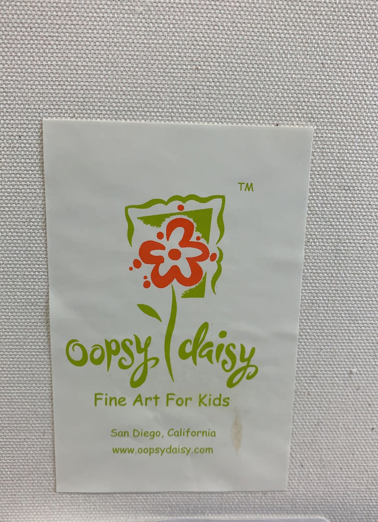 Oopsy Daisys Peeking Jungle Buddies Canvas Wall Art main image 1