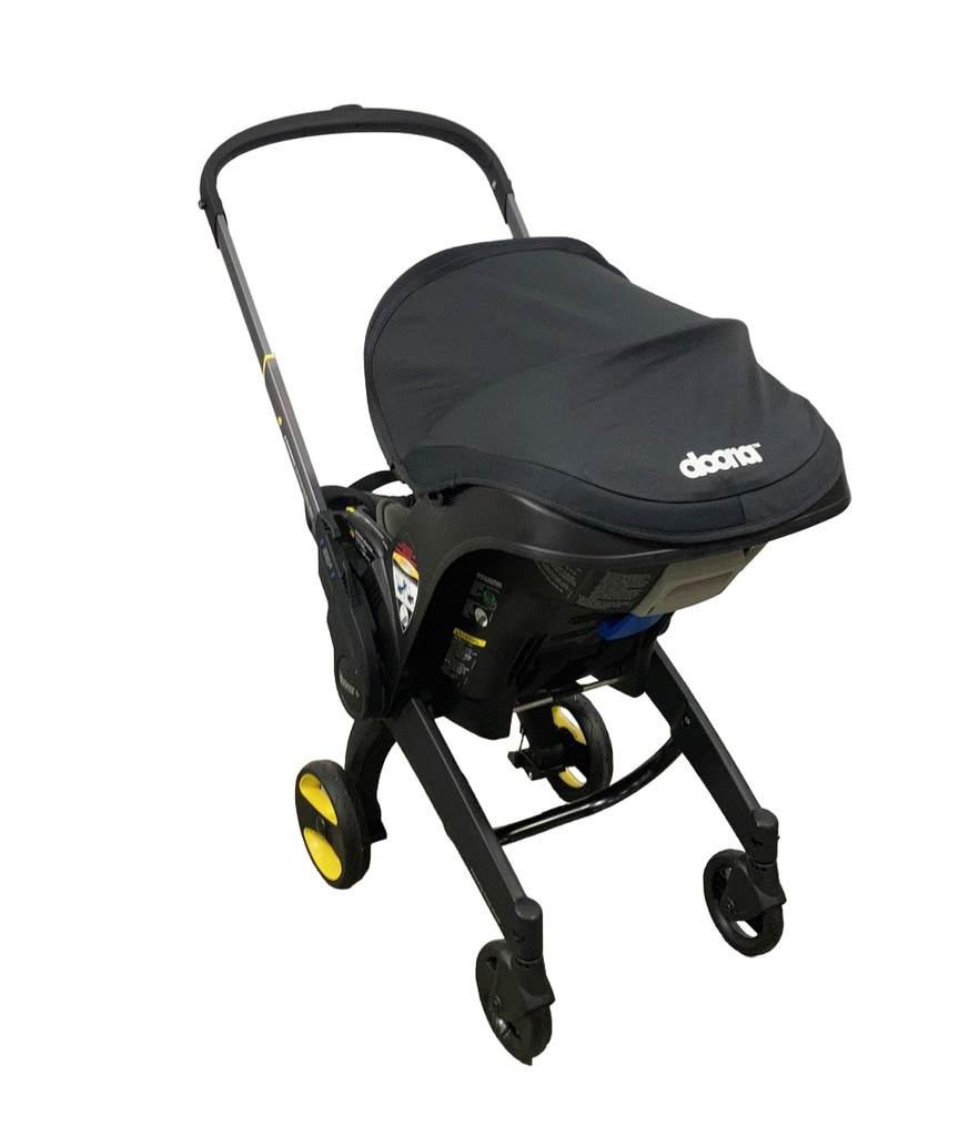 Doona Infant Car Seat & Stroller Combo, 2021, Nitro Black