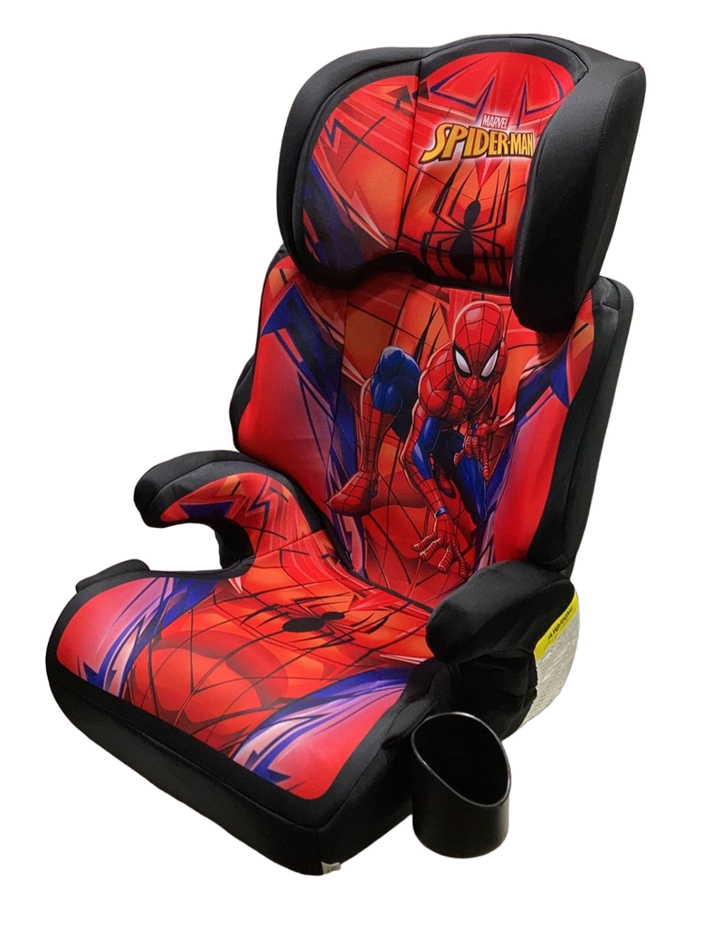 KidsEmbrace HighBack Convertible Booster Car Seat, Spiderman Red, 202