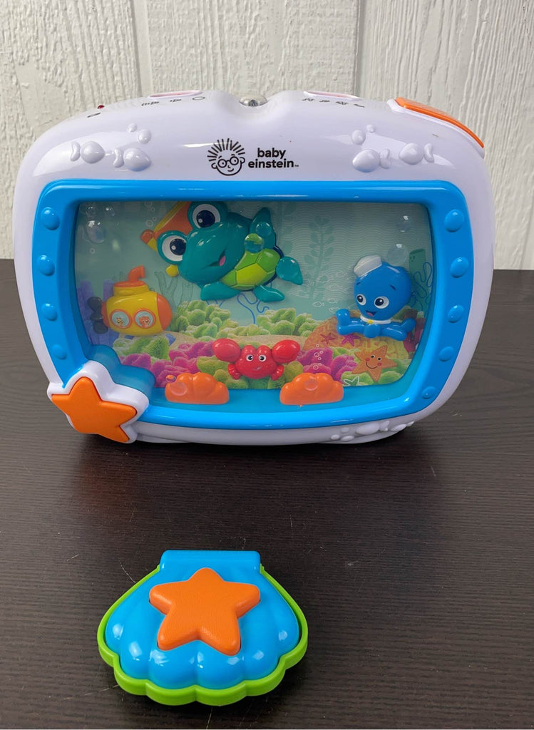 Baby Einstein, Toys, Baby Einstein Sea Dreams Sleep Soother Music Crib Toy  Fish Tank Aquarium