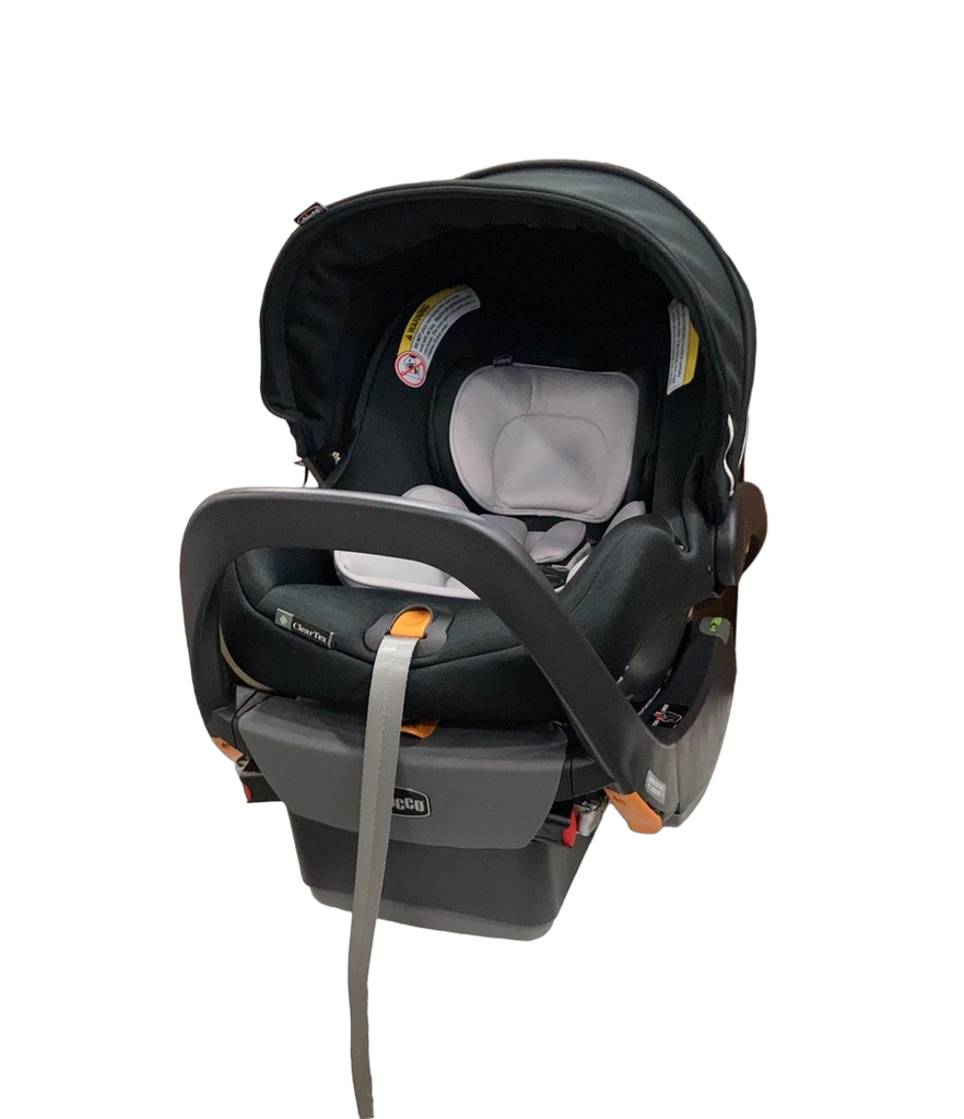 Chicco Keyfit 35 ClearTex Infant Car Seat, 2023, Obsidian