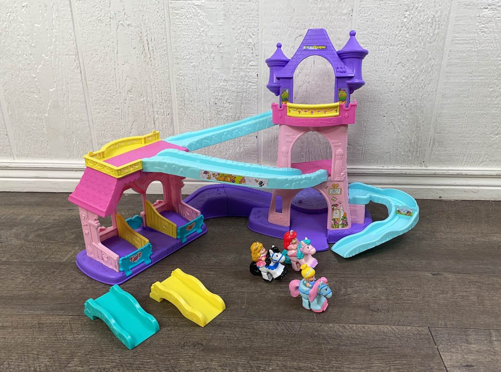 Fisher Price Little People Disney Princess Klip Klop Stable Play Set