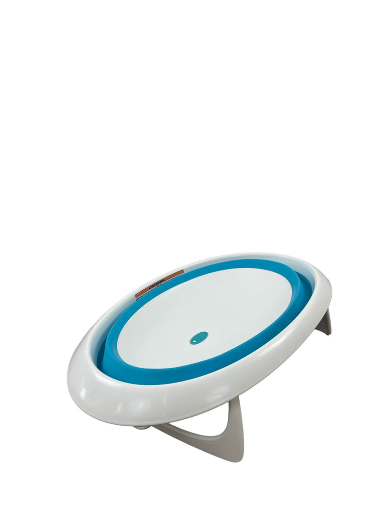 Boon Naked Collapsible Baby Bathtub, Blue
