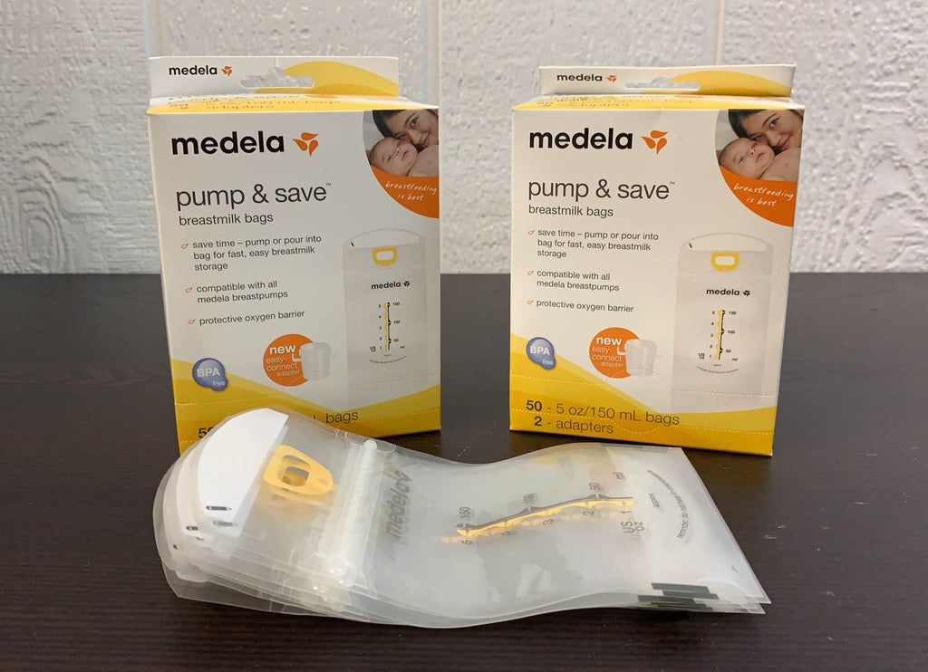 Medela Breastmilk Bags, Pump & Save