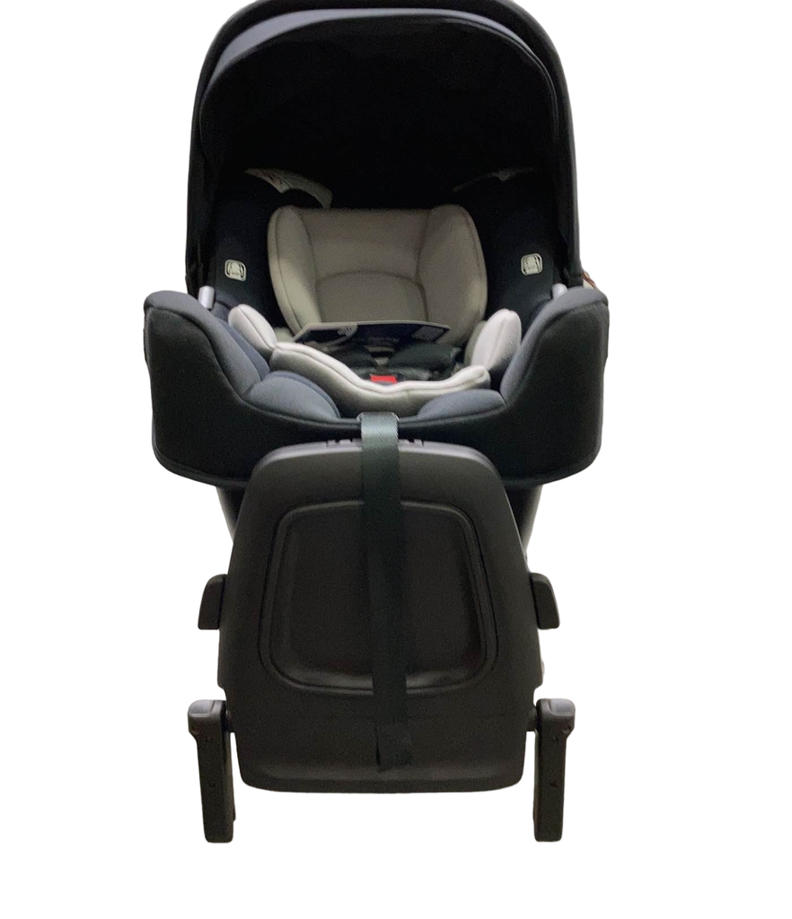 Nuna PIPA rx Infant Car Seat, 2022, Caviar
