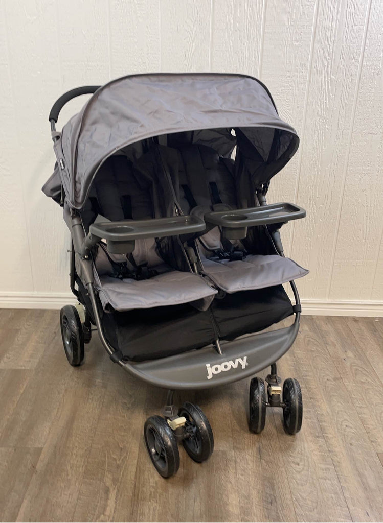 Joovy Scooter X2 Double Stroller, Gray, 2021