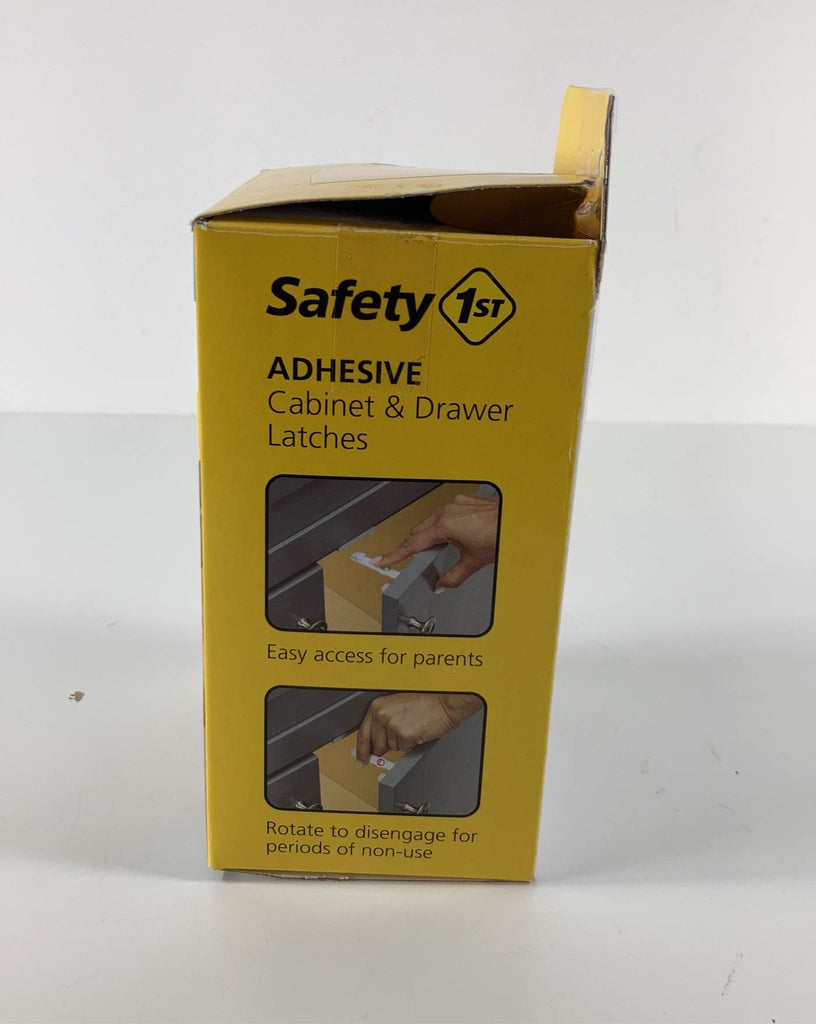 Safety 1st Adhesive & Drawer Latches, 4 Pack