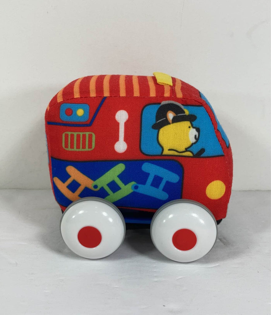 Melissa & Doug Pull Back Toddler Cars, Town Vehicles