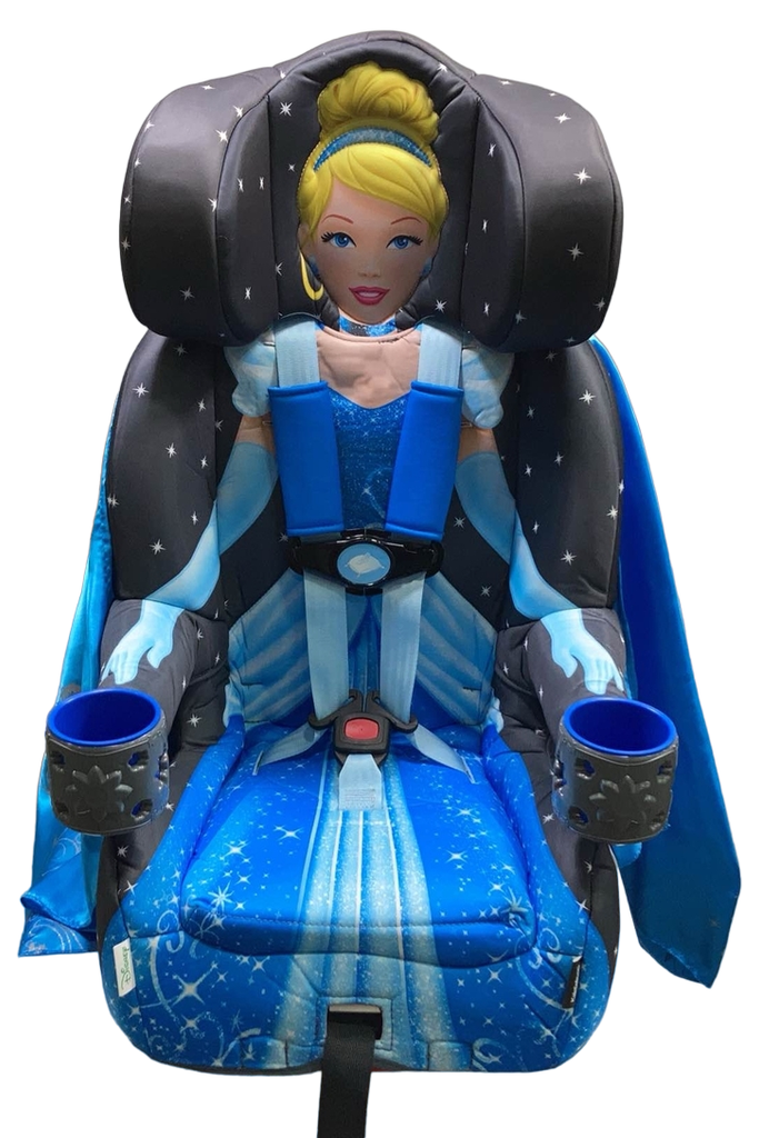 KidsEmbrace 2-in-1 Combination Harness Booster Car Seat, Cinderella Pl