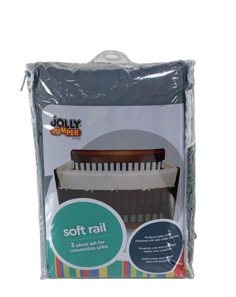 Jolly jumper best sale crib rail cover