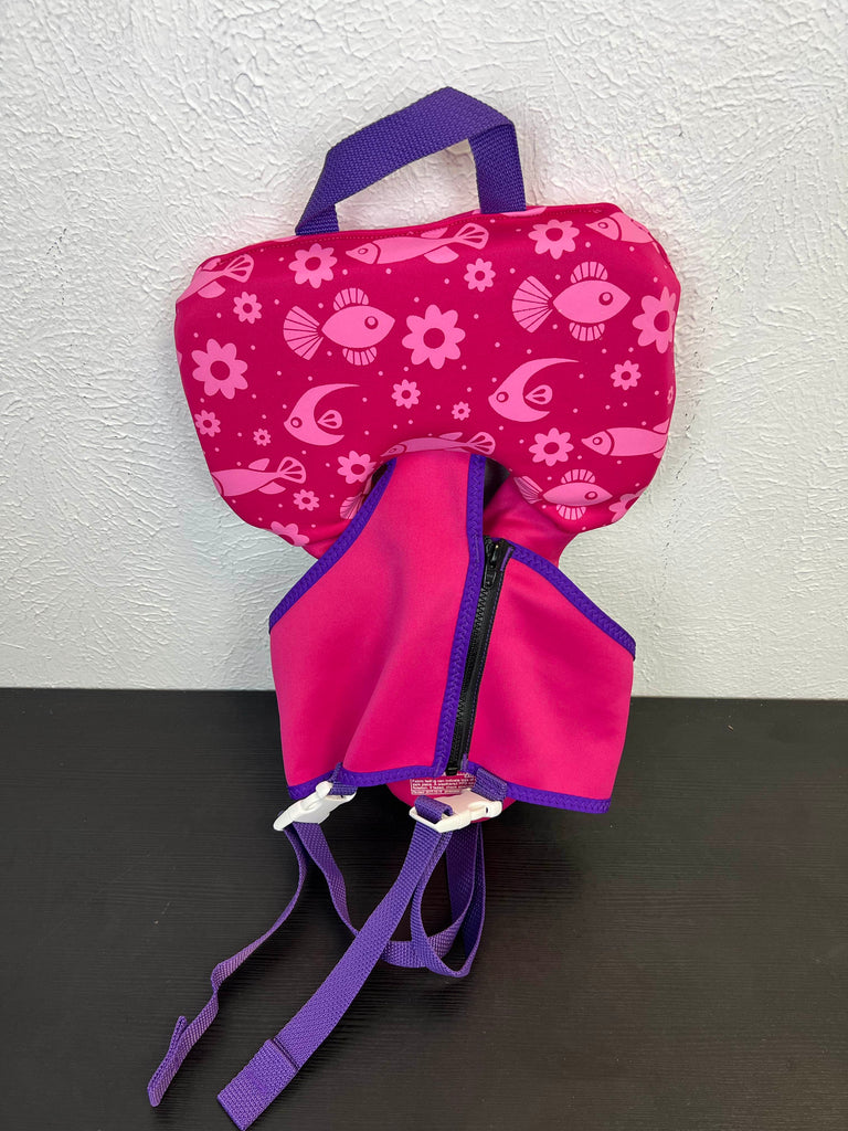 Stearns Puddle Jumper Infant Life Jacket, Pink Fish