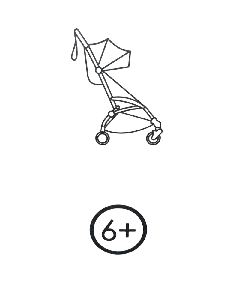 Babyzen YOYO 6+ Color Pack, Black