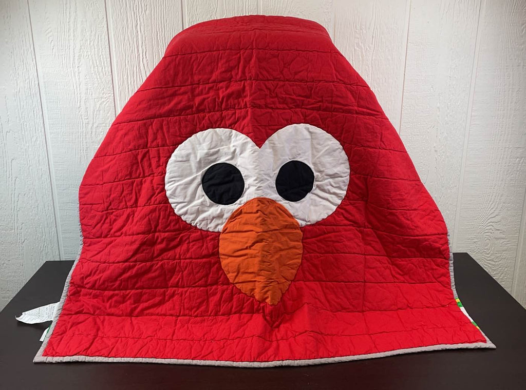 Land Of Nod Sesame Street All Eyes Elmo Crib Bedding